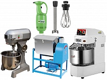 Тестомесы, миксеры